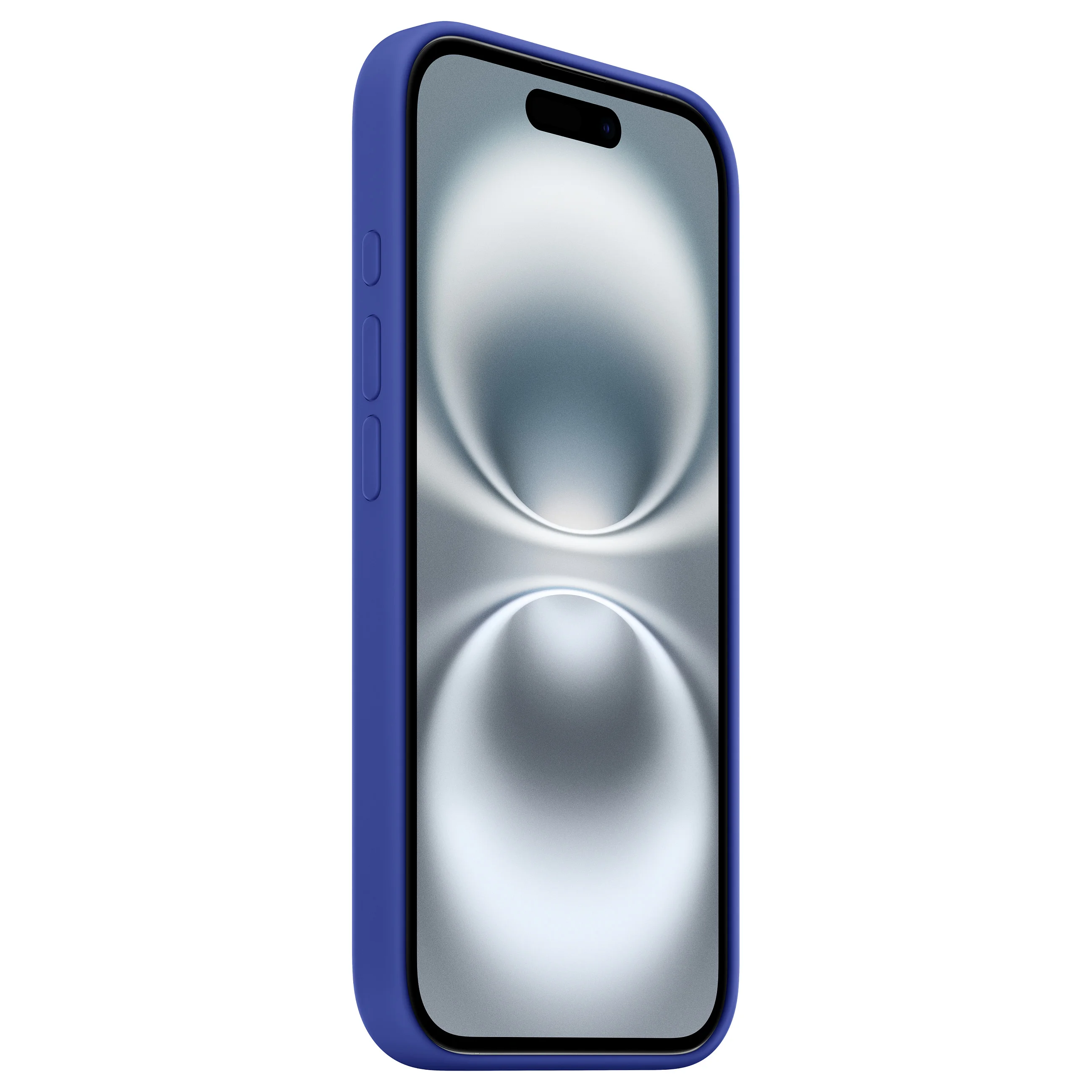 Apple iphone16 silicone case with magsafe   ultramarine Notebook & Tablet Zubehoer