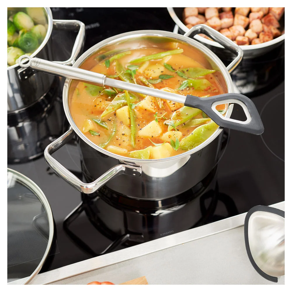 Roesle Rundgriff Kochloeffel mit Loch Silikon  32 9cm Kueche