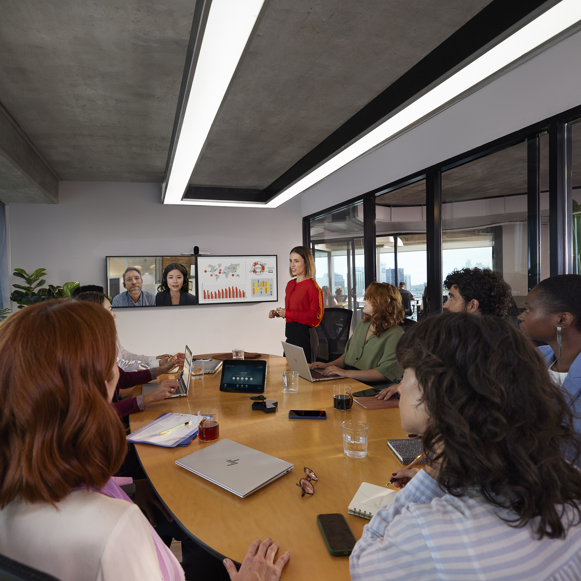 HP Poly Studio G62 Videokonferenz System Teams Basis PC-Zubehoer