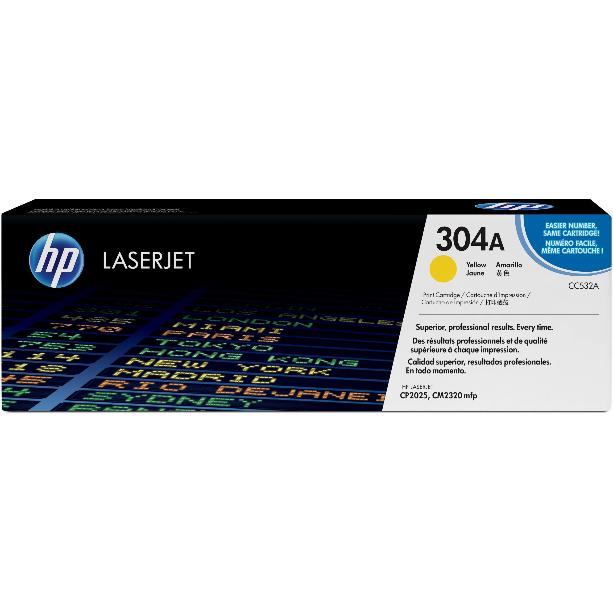 HP Toner 304A CC532A Gelb Drucker & Scanner