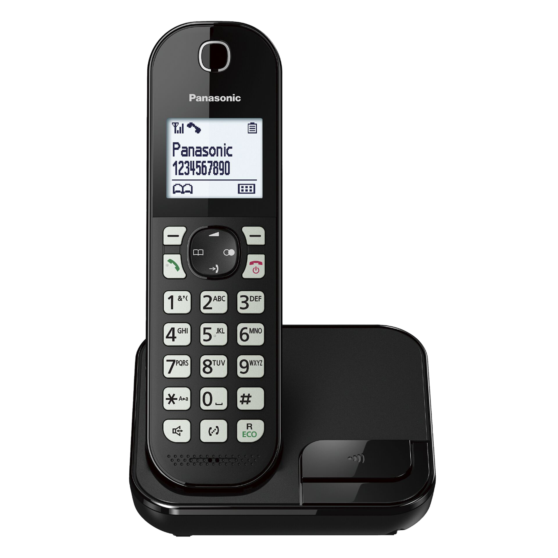 Panasonic KX TGC450GB schwarz Telefon