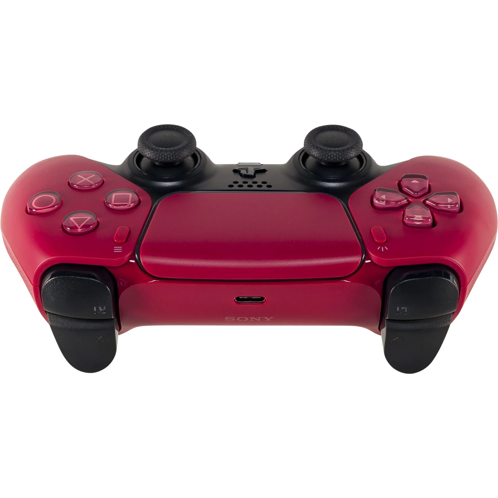 Sony DualSense V2 Rot Bluetooth USB Gamepad Analog   Digital Android  MAC  PC  PlayStation 5  iOS Zubehoer Gaming