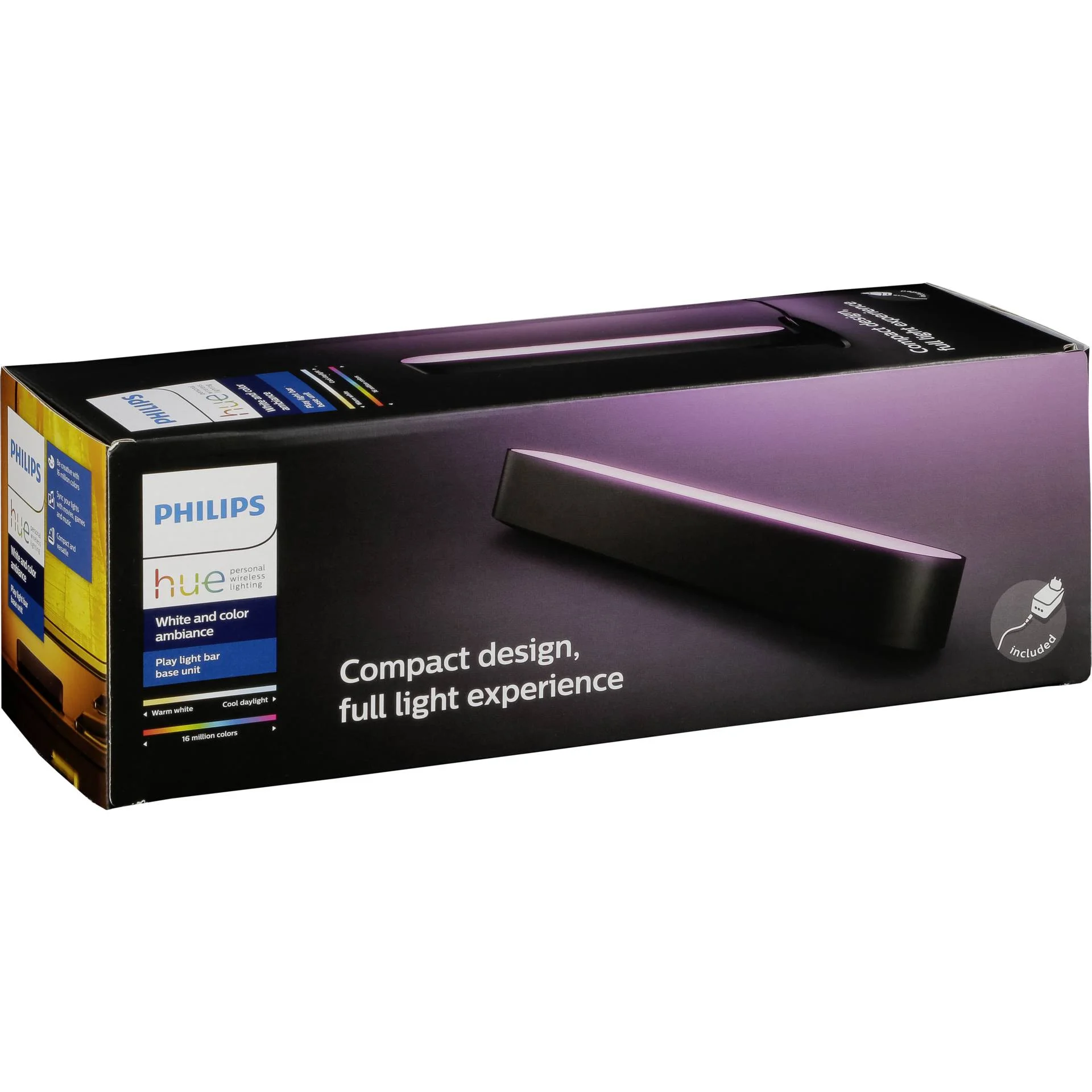Philips Hue Play LED Lichtbar Basis schwarz Lightbars