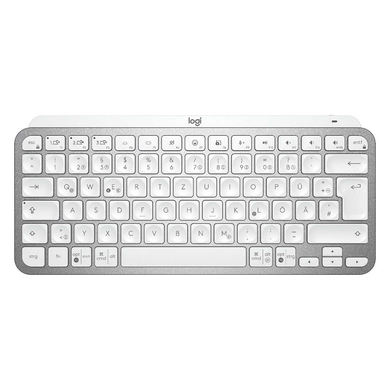 Logitech MX Keys Mini grau Tastaturen & Maeuse