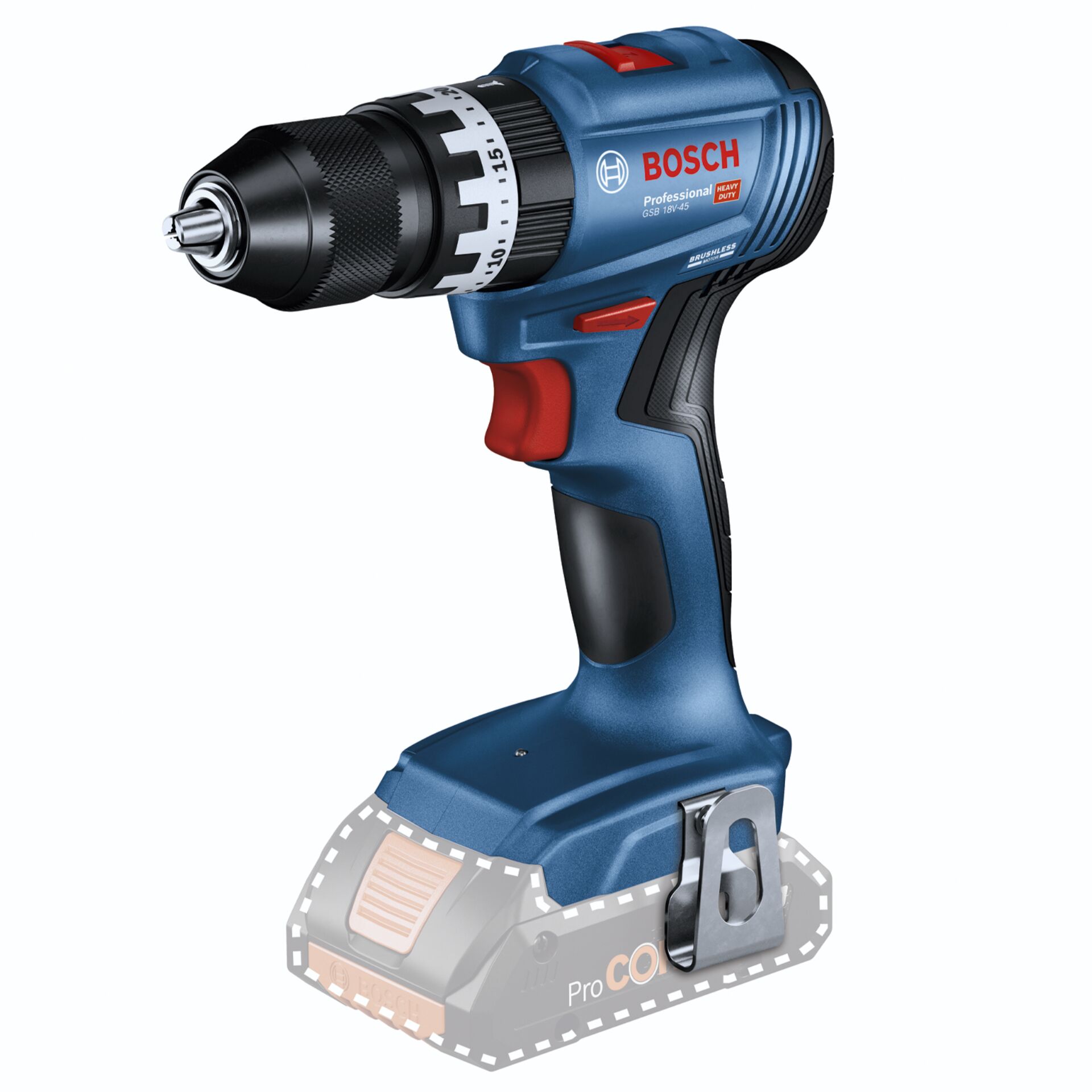 Bosch GSB 18V 45 bulk Akku Schlagbohrschrauber Bohrer & Schrauber