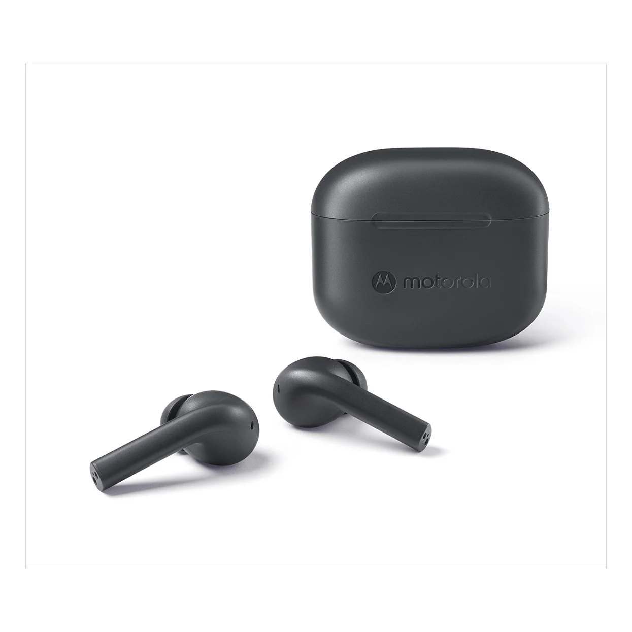 Motorola MOTO BUDS 065 Kopfhoerer True Wireless Stereo  TWS  im Ohr Anrufe Musik USB Typ C Bluetooth Schwarz Over-Ear