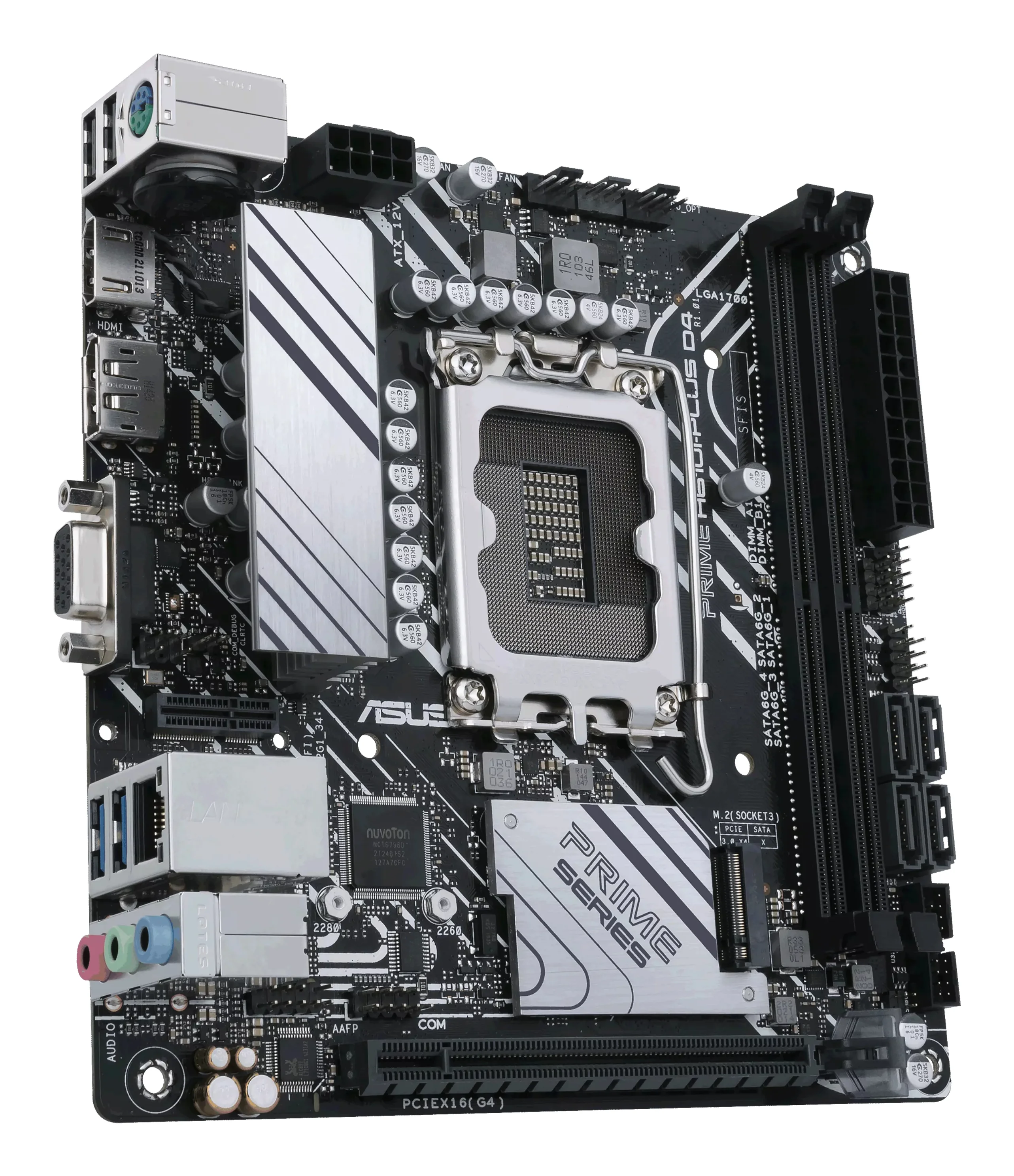 ASUS PRIME H610I PLUS D4 CSM Intel H610 LGA 1700 mini ITX PC-Zubehoer