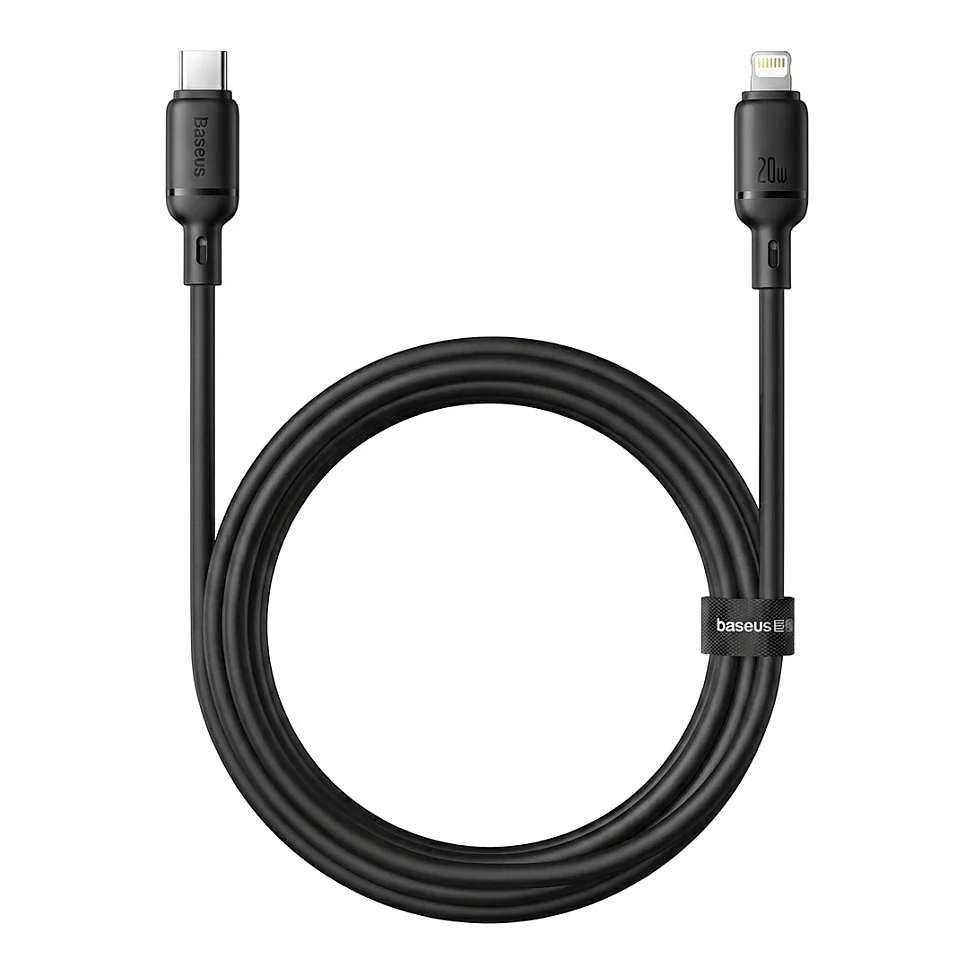 Baseus Silky Series Ladekabel Type C auf iP 20W 2m Video & Audio