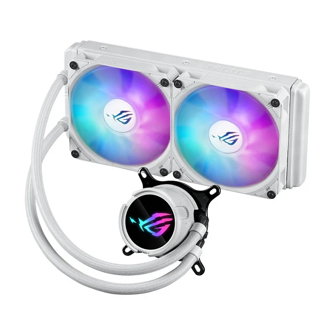 ASUS k  wak rog strix lc iii 240 argb white edition PC-Zubehoer