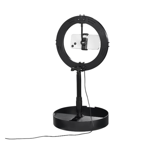 Hama SpotLight FoldUp 102 II Beleuchtungs Ring 128 LED Kamera & Foto