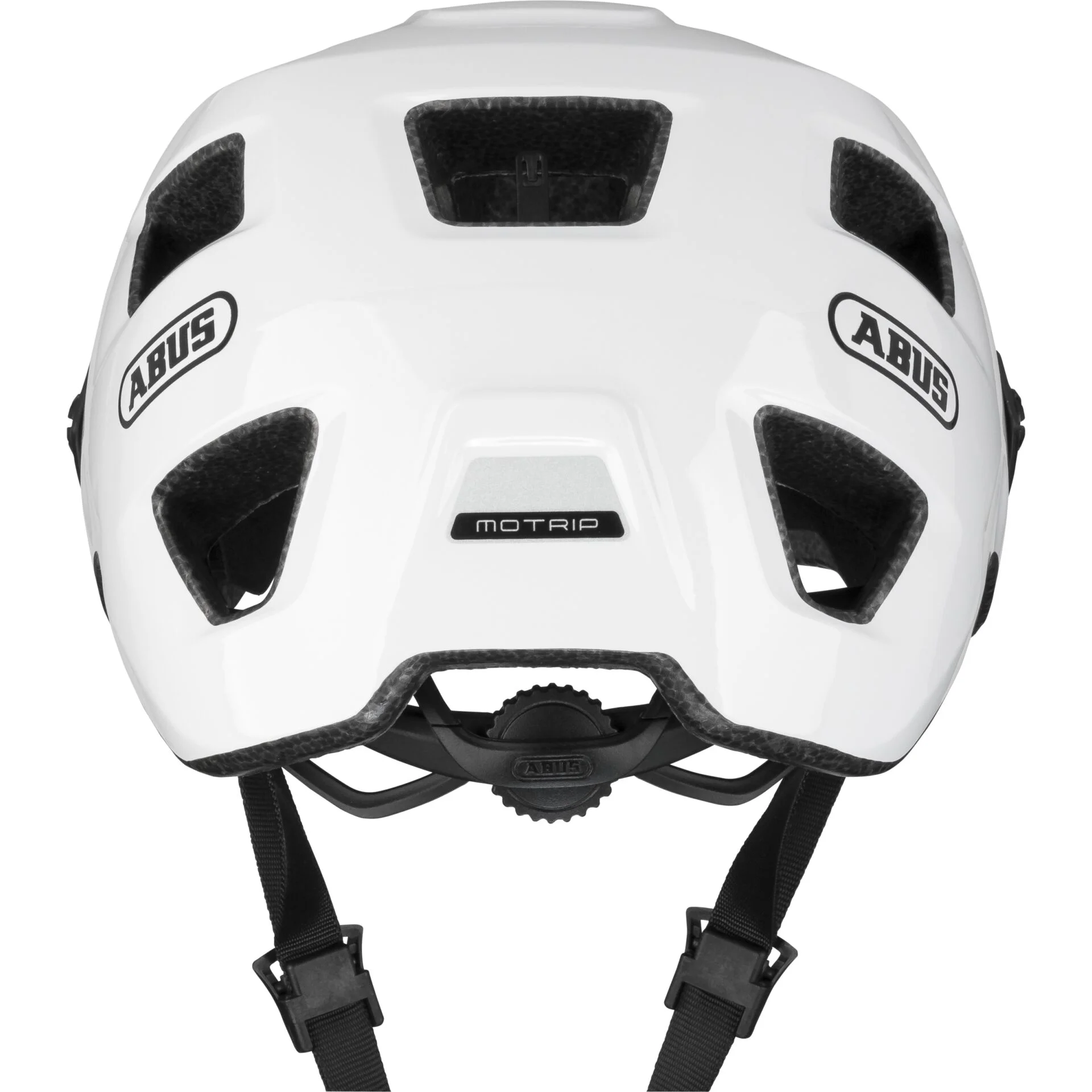 ABUS Motrip shiny white size M Radsport