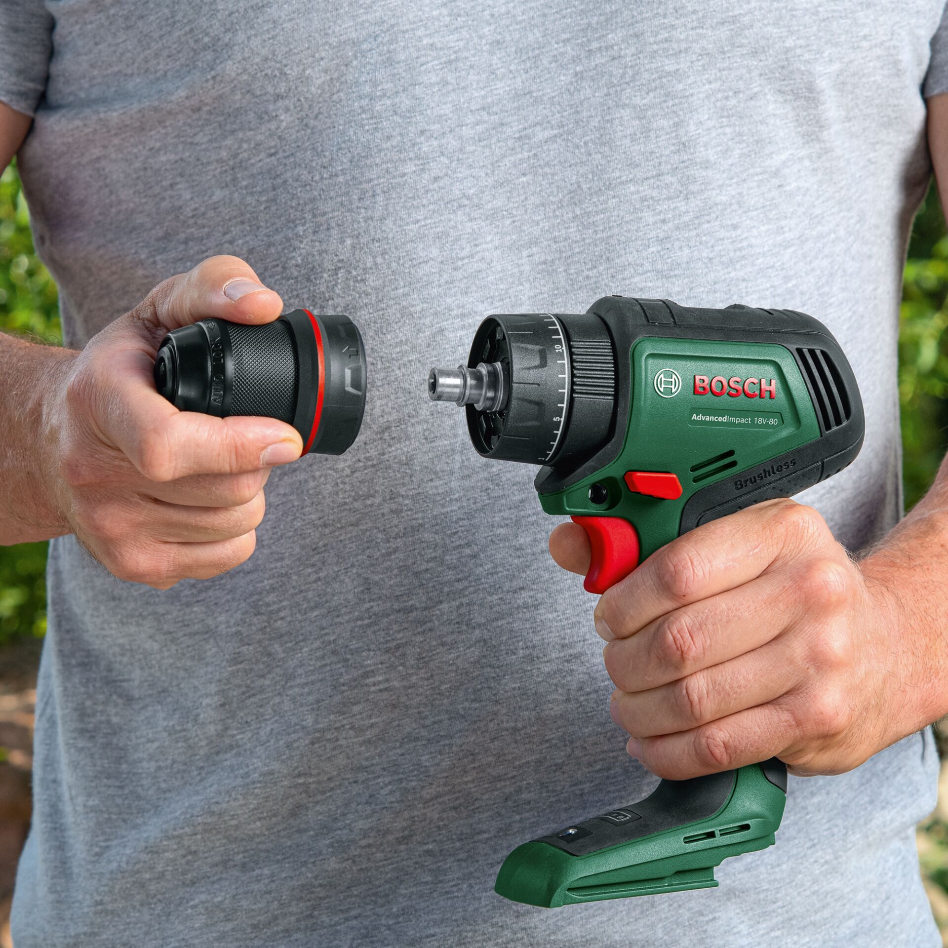 Bosch AdvancedImpact 18V Akku Schlagbohrmaschine Bohrer & Schrauber