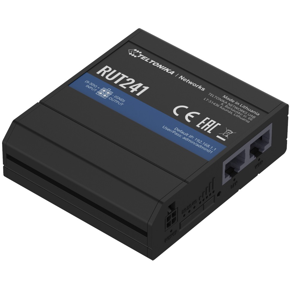 Teltonika RUT241Industrial LTE WiFi Router Router Netzwerk