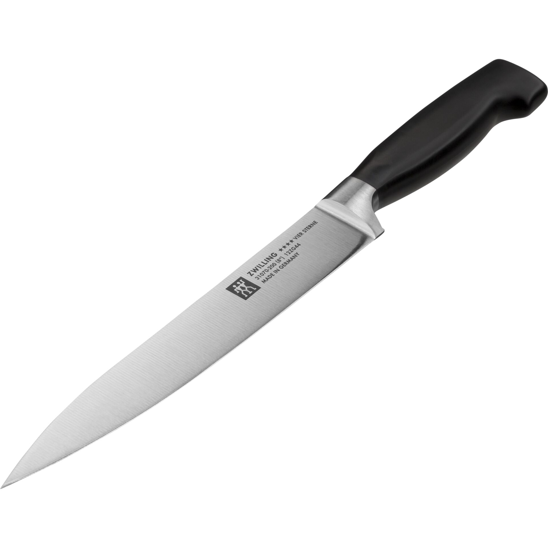 ZWILLING Vier Sterne Messerblock 7 tlg  schwarz Besteck & Aufbewahrung