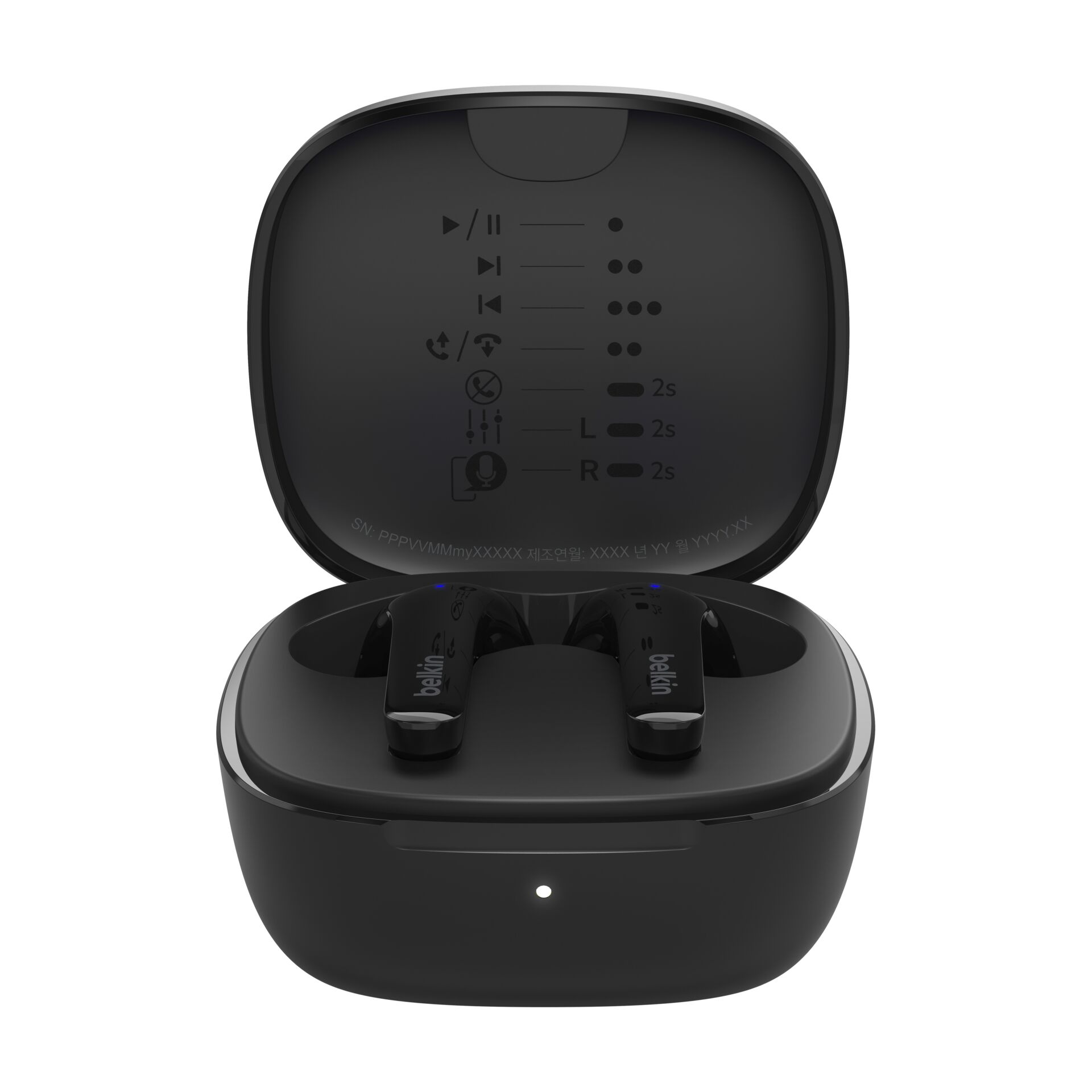 Belkin SoundForm Motion True Wireless In Ear schw AUC010btBK