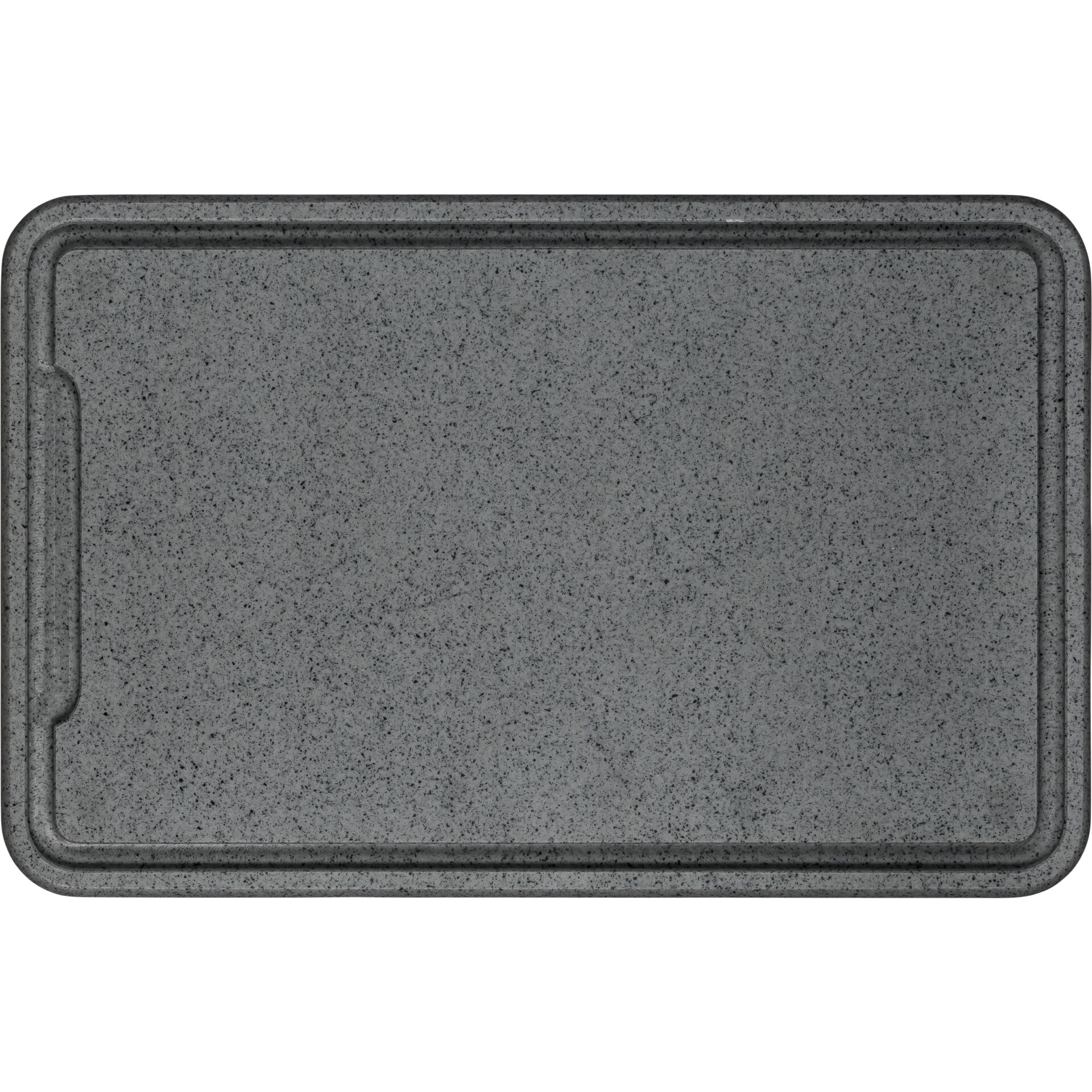 Zassenhaus Tranchierbrett Kunstst  Dunkelgrau 42x27x1 5cm Besteck & Aufbewahrung