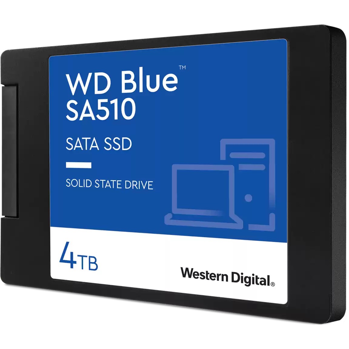 Western Digital 2 5Zoll 4TB WD Blue SA510 Speichermedien