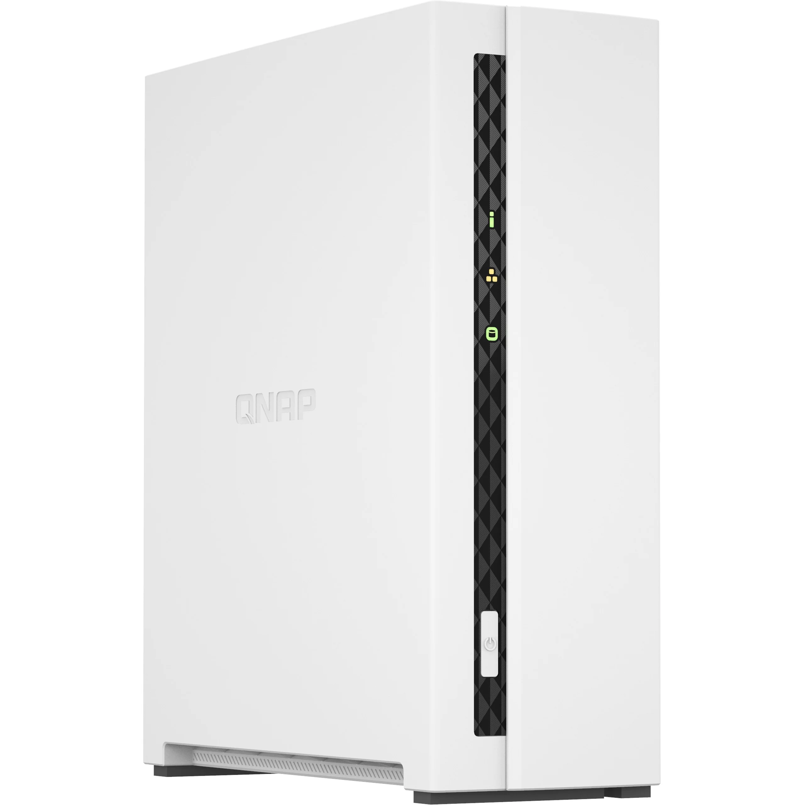 QNAP TS 133 NAS   Speicherserver Tower Cortex A55 2 GB DDR4 0 TB QNAP Turbo System Weiss Speichermedien