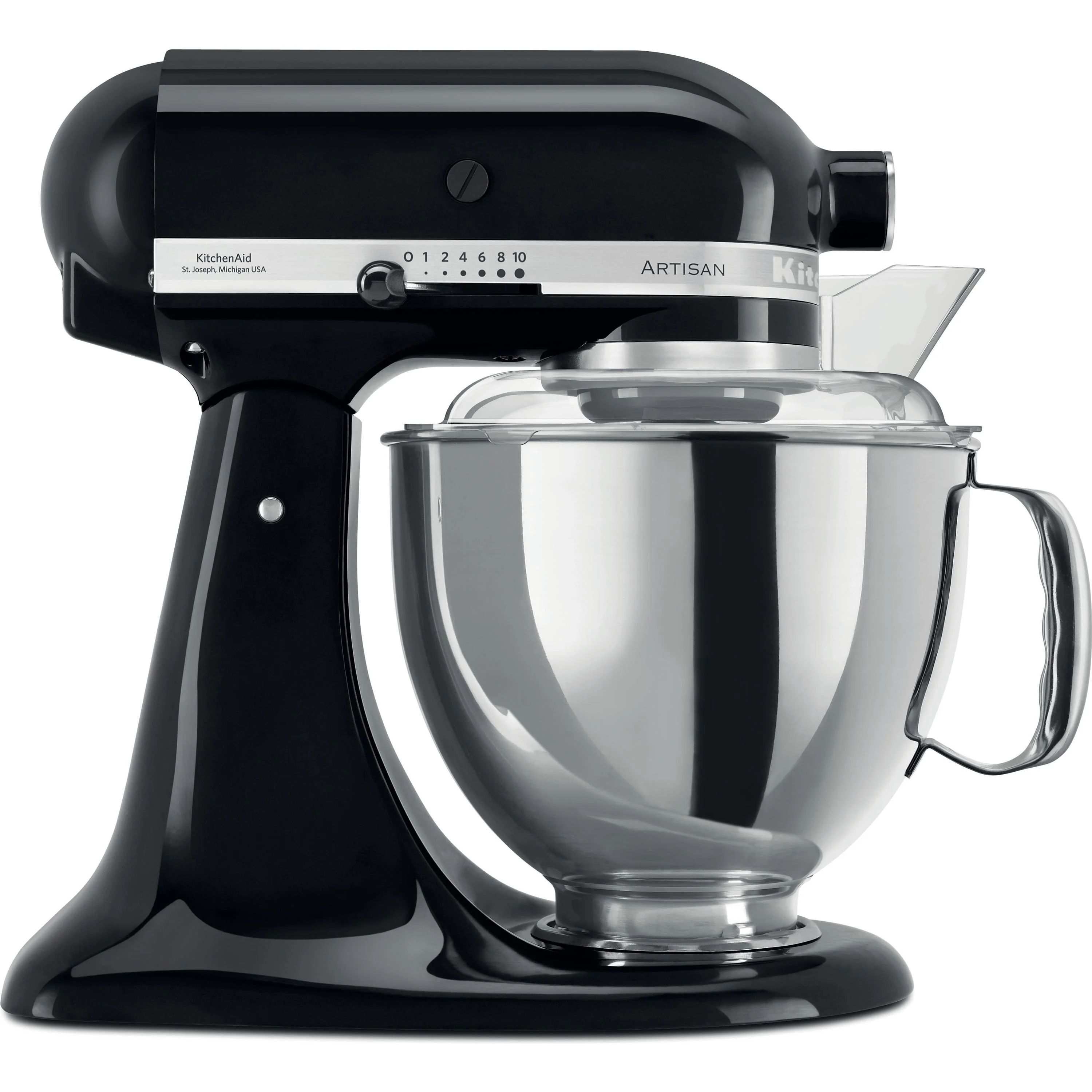 KitchenAid 5KSM175PSEOB Artisan Onyx Schwarz Kuechenmaschinen Kueche