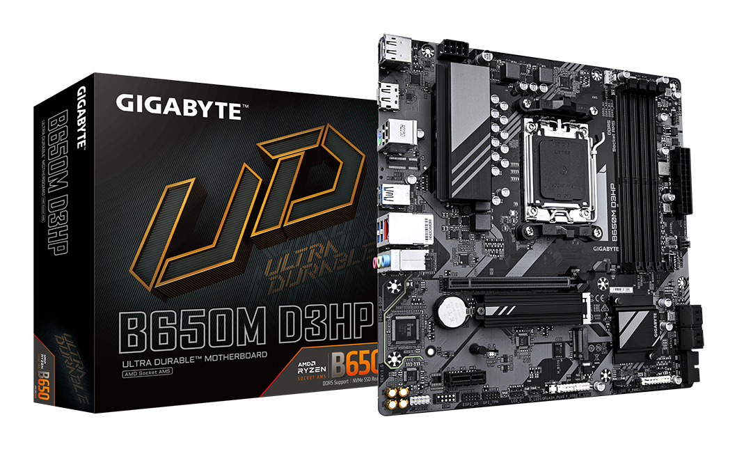 Gigabyte B650M D3HP  B650 AM5 mATX DDR5  PC-Zubehoer