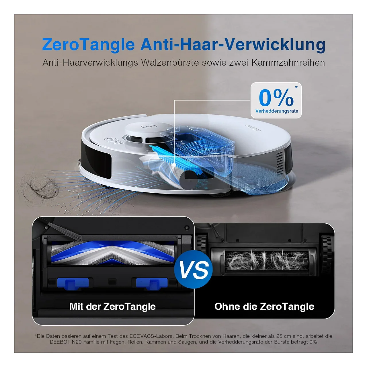 Ecovacs Deebot N20 Plus Weiss Staubsauger & Reiniger