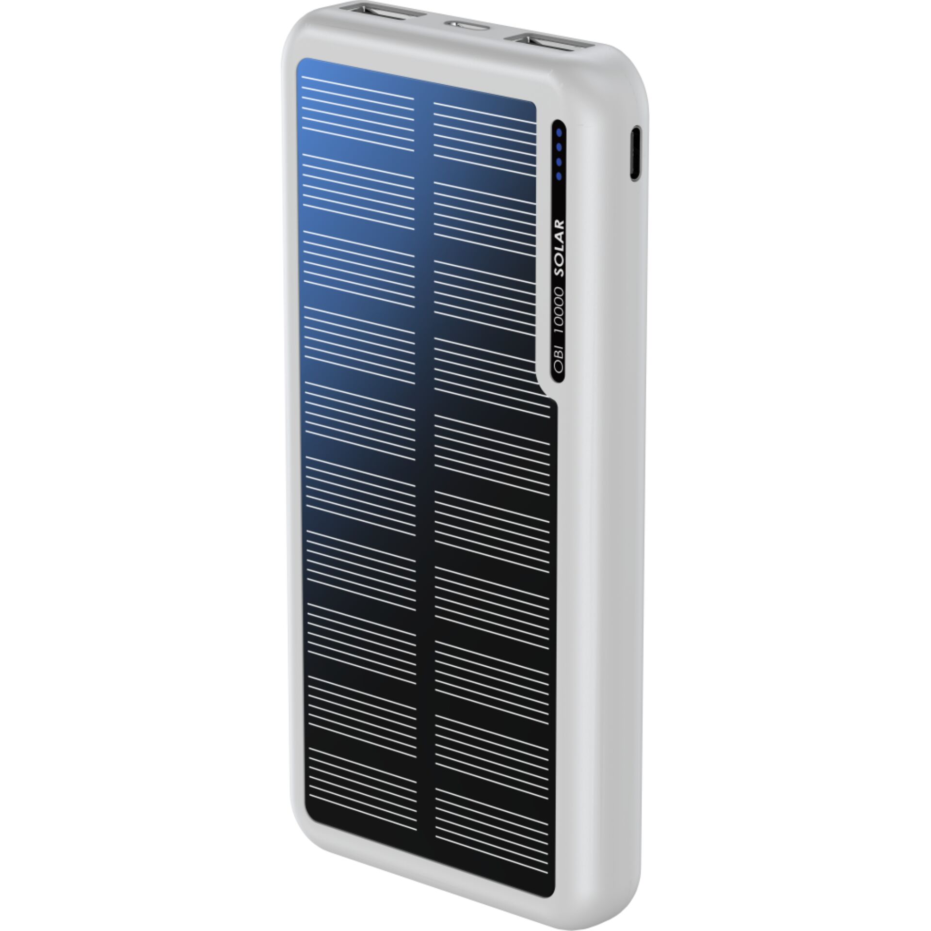 Boompods Powerbank OBI  10 000 mAh  Solar White Solar & Energie