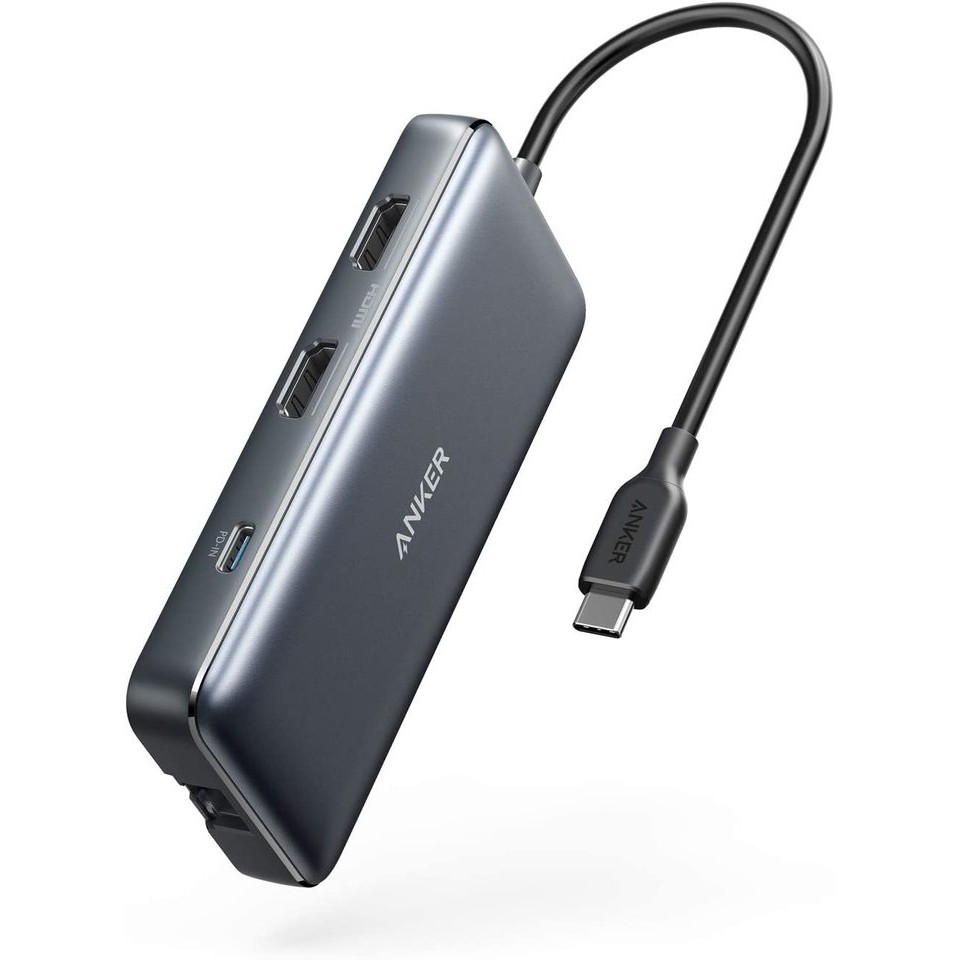Anker 553 PowerExpand USB C Hub  8 in 1  100W Power Delivery black PC-Zubehoer