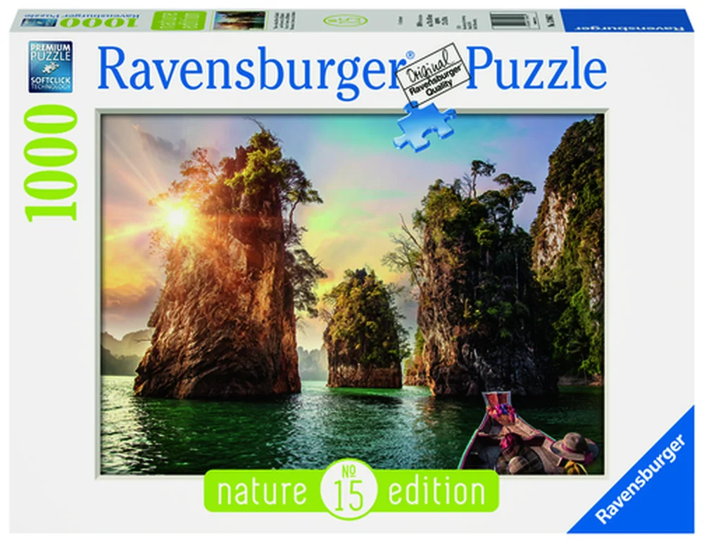 Ravensburger Puzzle Three rocks in Cheow  Thailand  1000 Teile Spiele
