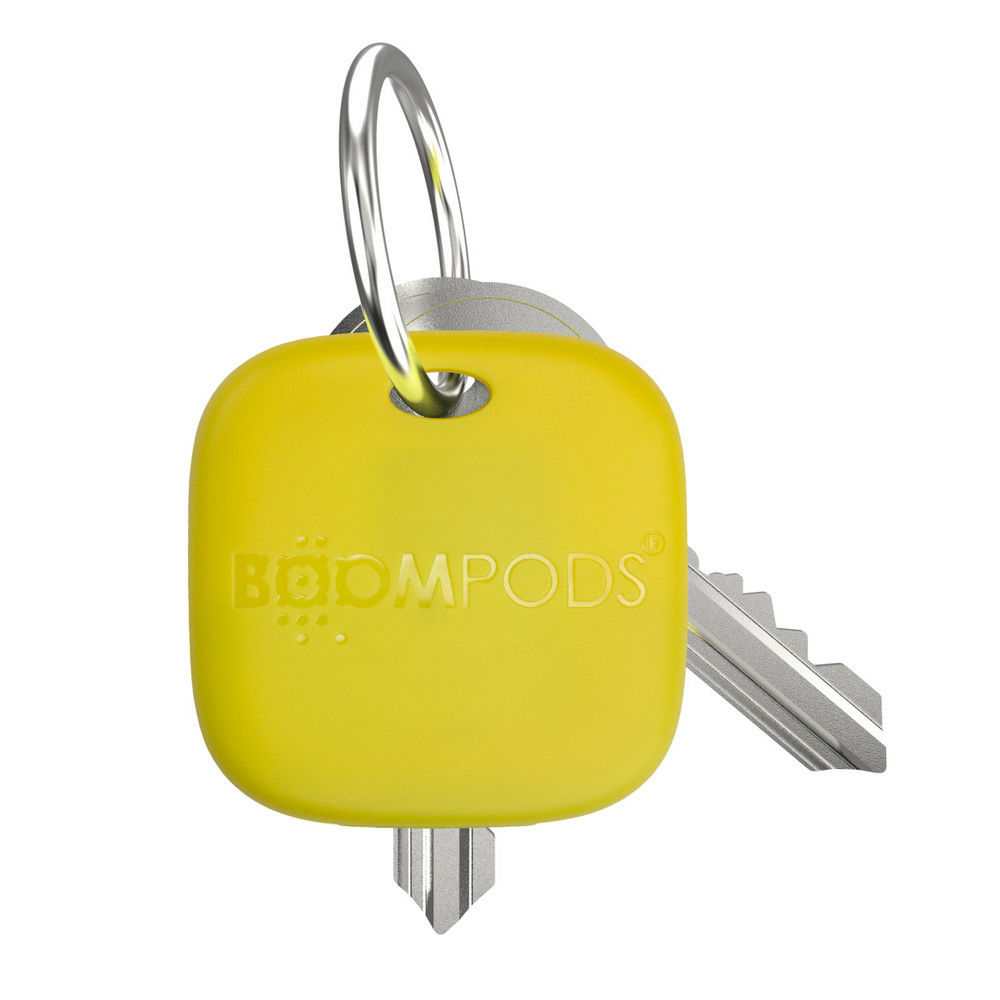 Boompods Boomtag Rechargeable  Yellow Handys & Tablets