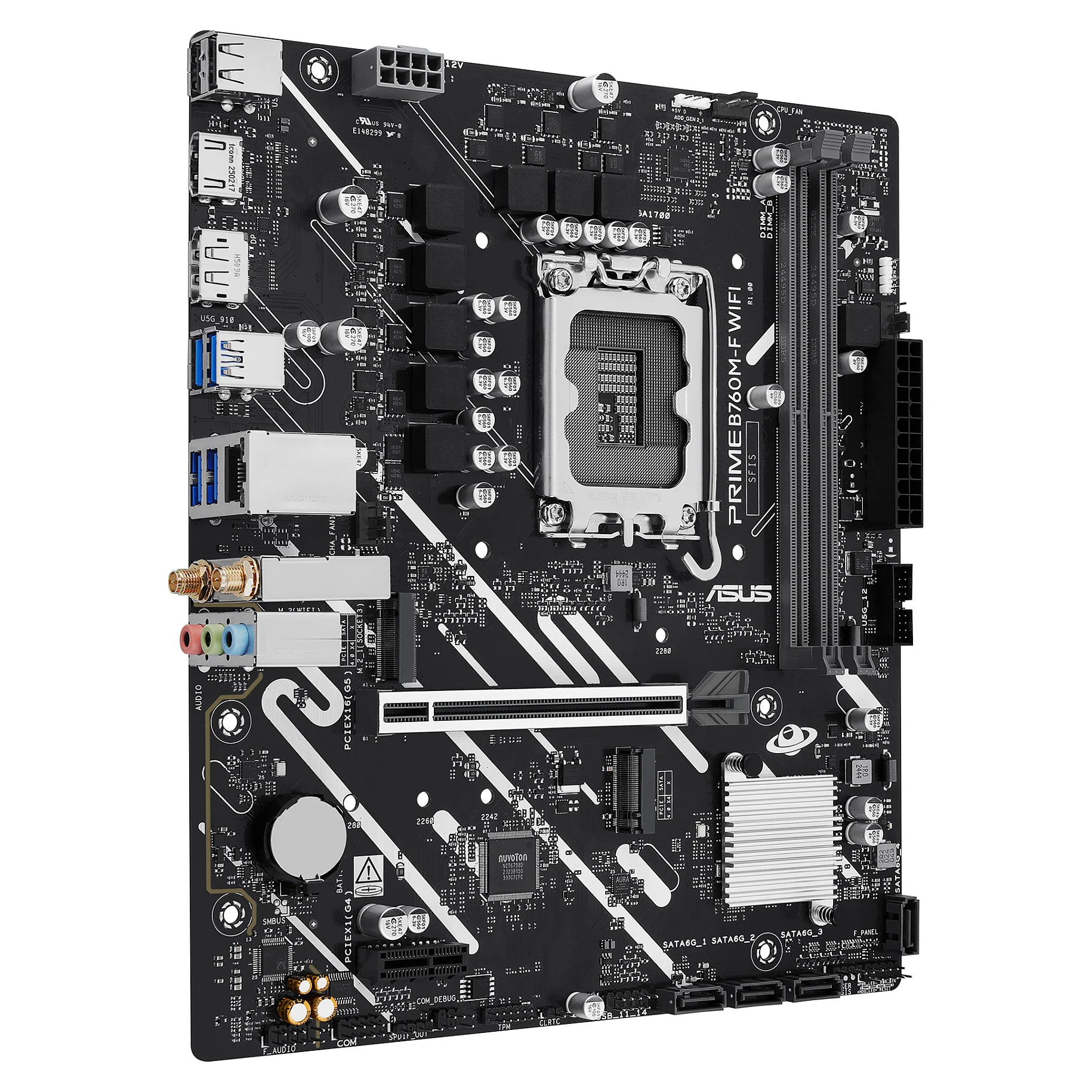 ASUS PRIME B760M F WIFI Intel B760 LGA 1700 micro ATX PC-Komponenten