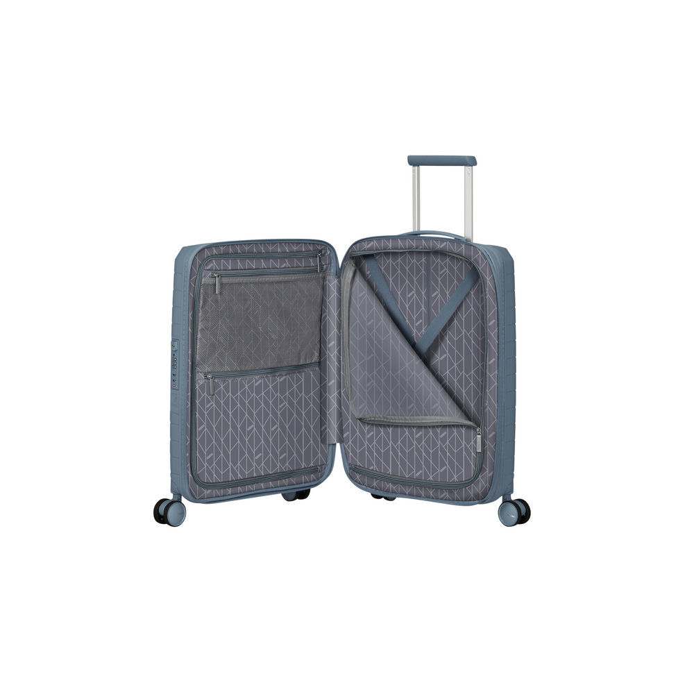 AMERICAN TOURISTER 4 Rollen Bordtrolley Fastforward  55cm  steel blue Taschen & Rucksaecke