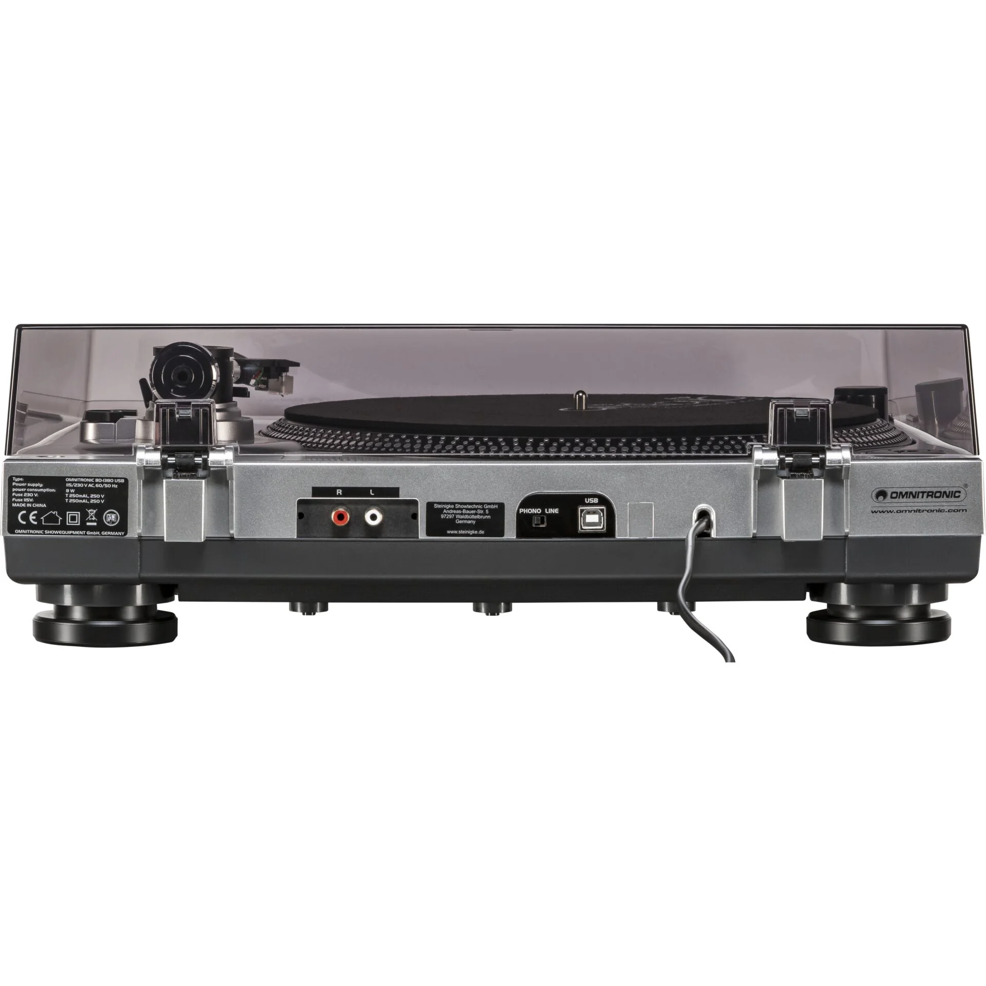 Omnitronic BD 1380 silber Video & Audio