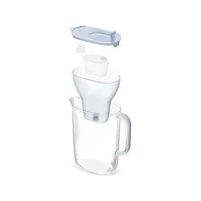 Brita Style eco gletscherblau inkl  3 MAXTRA PRO All in 1 Wasseraufbereitung