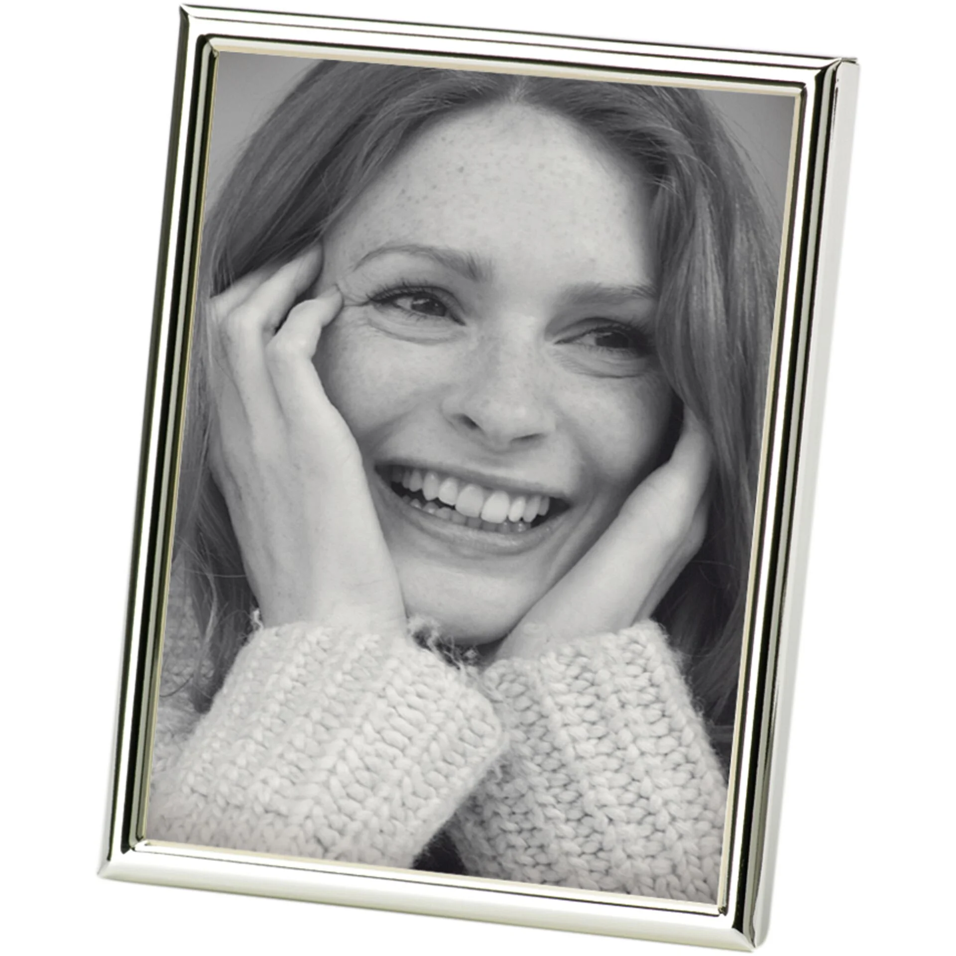 Walther Chloe silber 9x13 Portrait WD913S Bilderrahmen