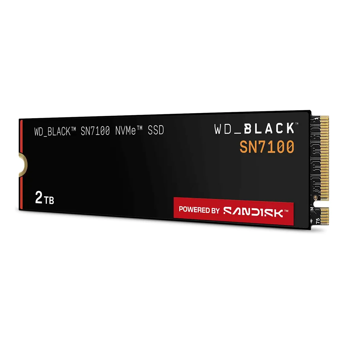 Western Digital M 2 2TB WD Black SN7100 NVMe PCIe 4 0 x 4 Speichermedien
