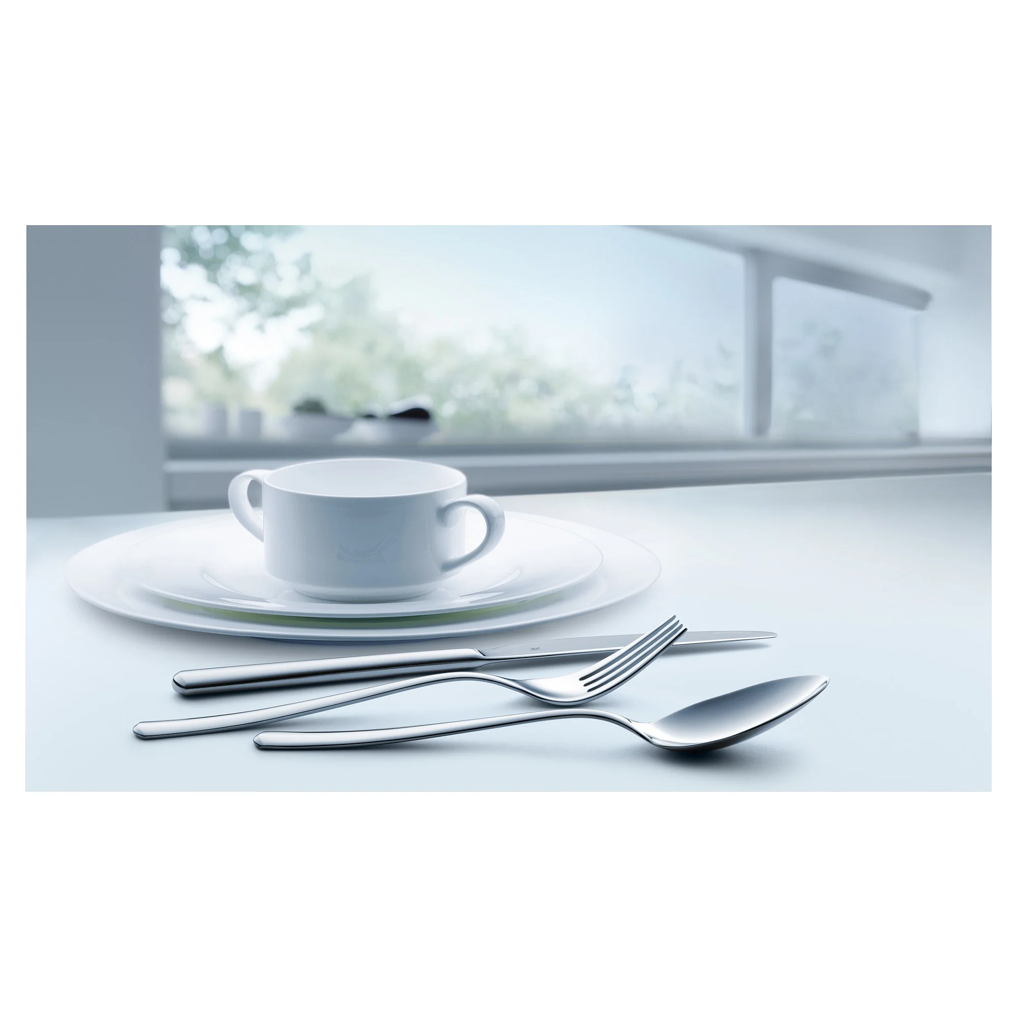 WMF Boston 1120009002 Besteck Set 60 Stueck e  Edelstahl Kuechenkleingeraete