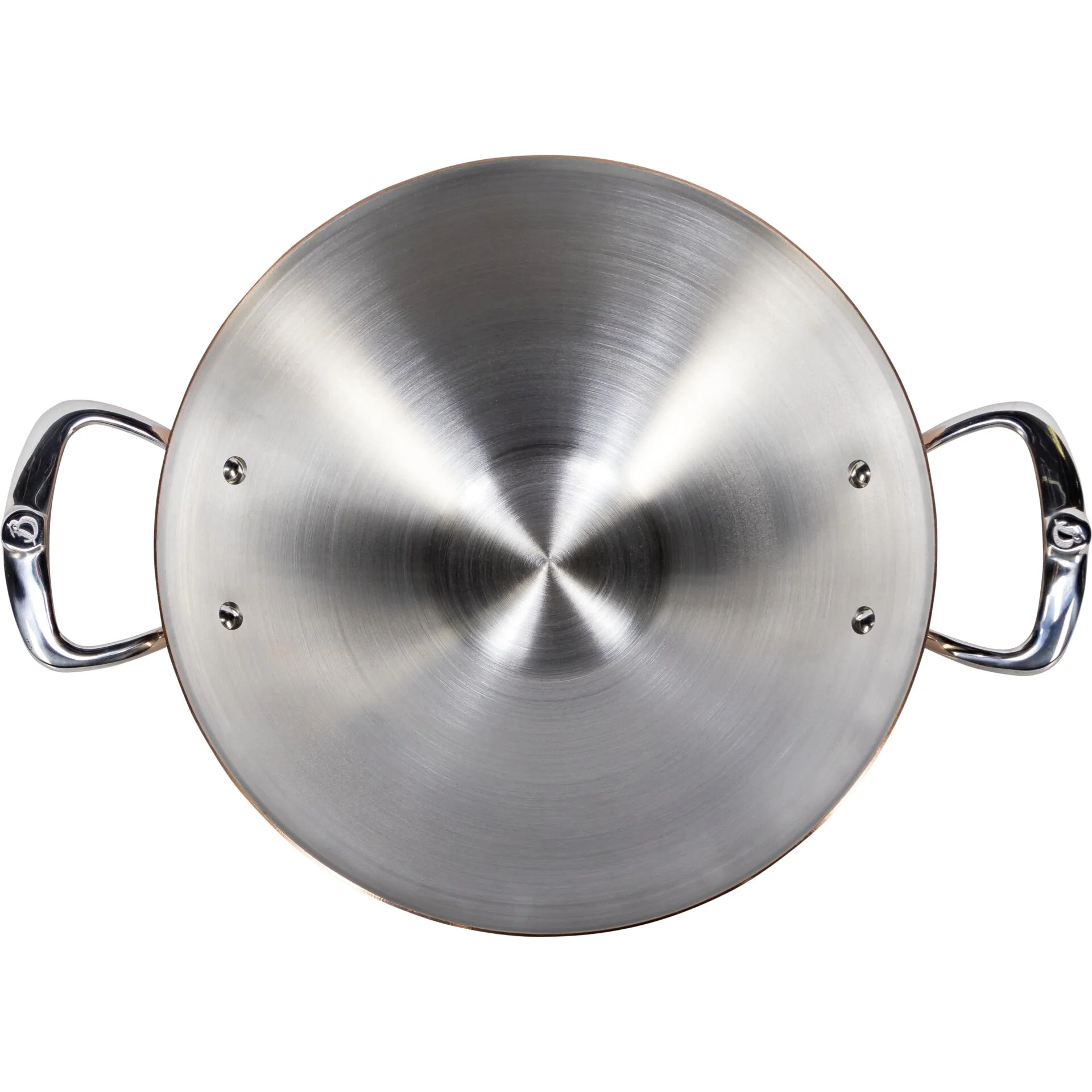 De Buyer Prima Matera Wok Kupfer Edels  mit 2 Griffen ind  Pfannen & Toepfe