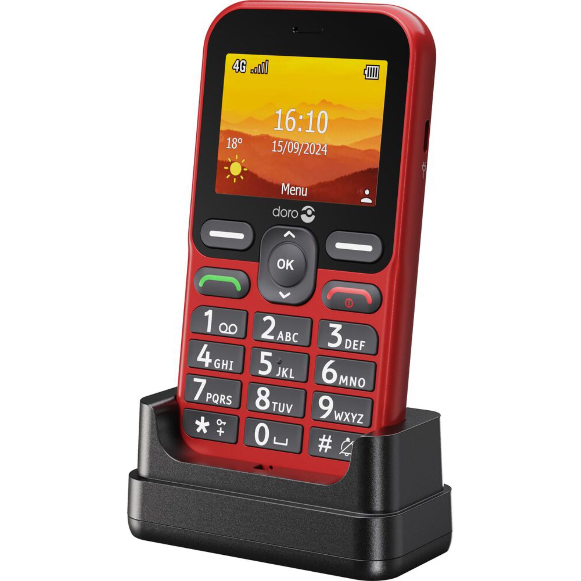 Doro Leva L10 rot LTE Smartphones