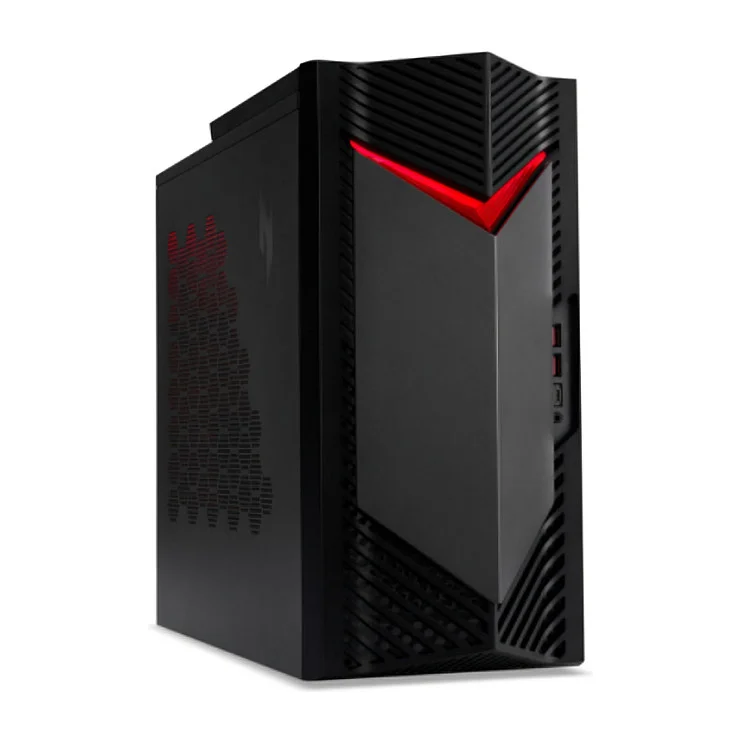 Acer Nitro 50  N50 660  Intel Core Ultra 7 265F 32 GB DDR5 SDRAM 1 TB SSD NVIDIA GeForce RTX 5060 Windows 11 Home Desktop PC Schwarz  Rot Laptops & Notebooks