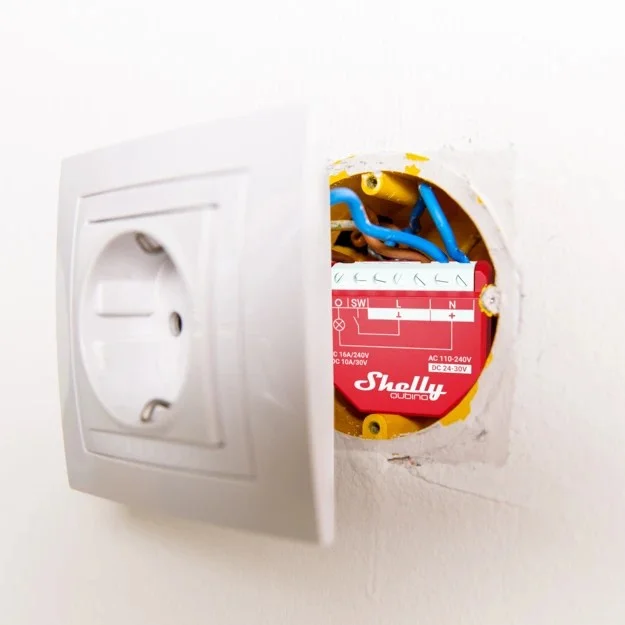 Shelly Relais ZollWave 1PMZoll max  16A 1 Kanal Unterputz Messfunktion Smart Home