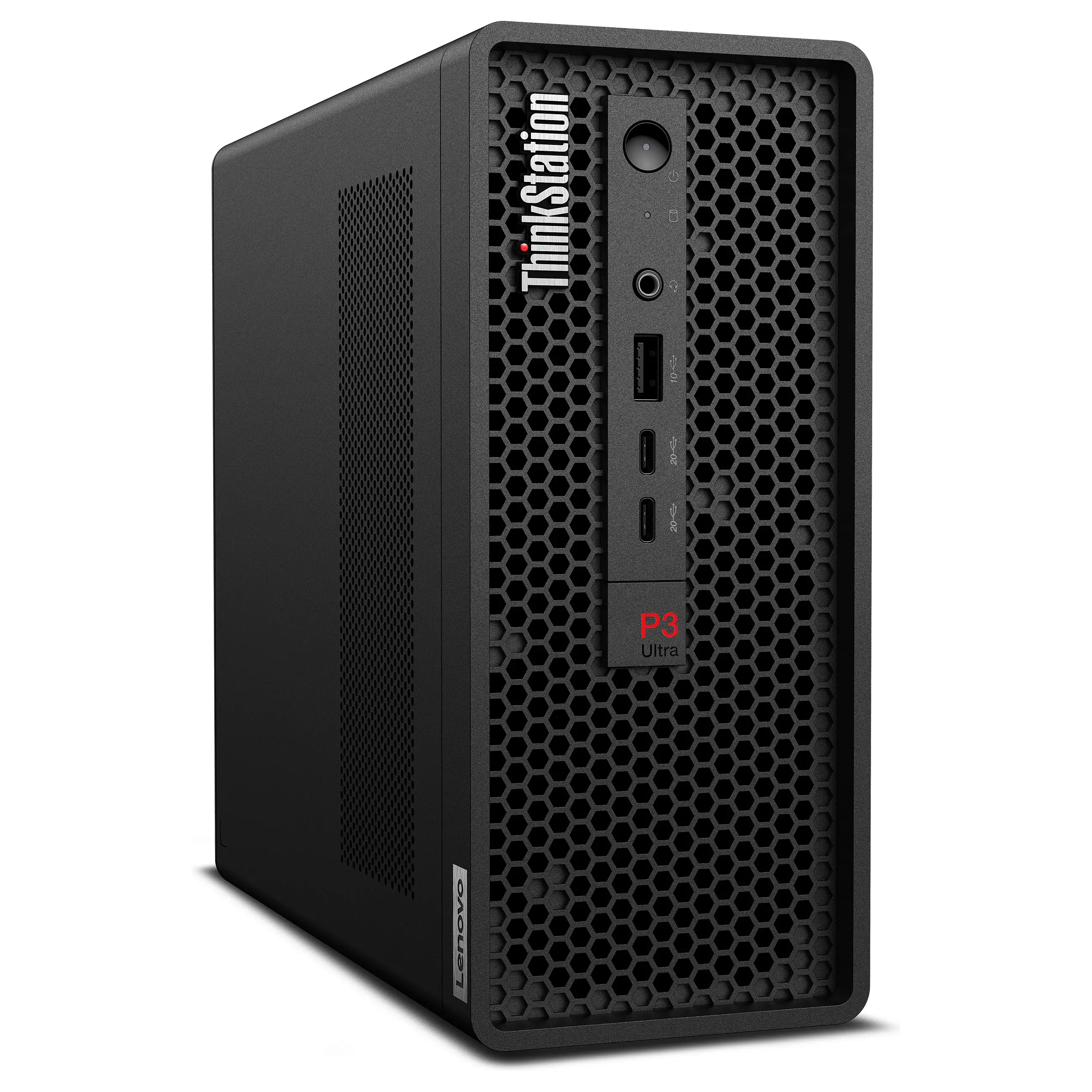 Lenovo ThinkStation P3 Ultra SFF Gen 2 Intel Core Ultra 5 225 32 GB DDR5 SDRAM 512 GB SSD Windows 11 Pro Mini Tower Arbeitsstation Schwarz PC-Zubehoer