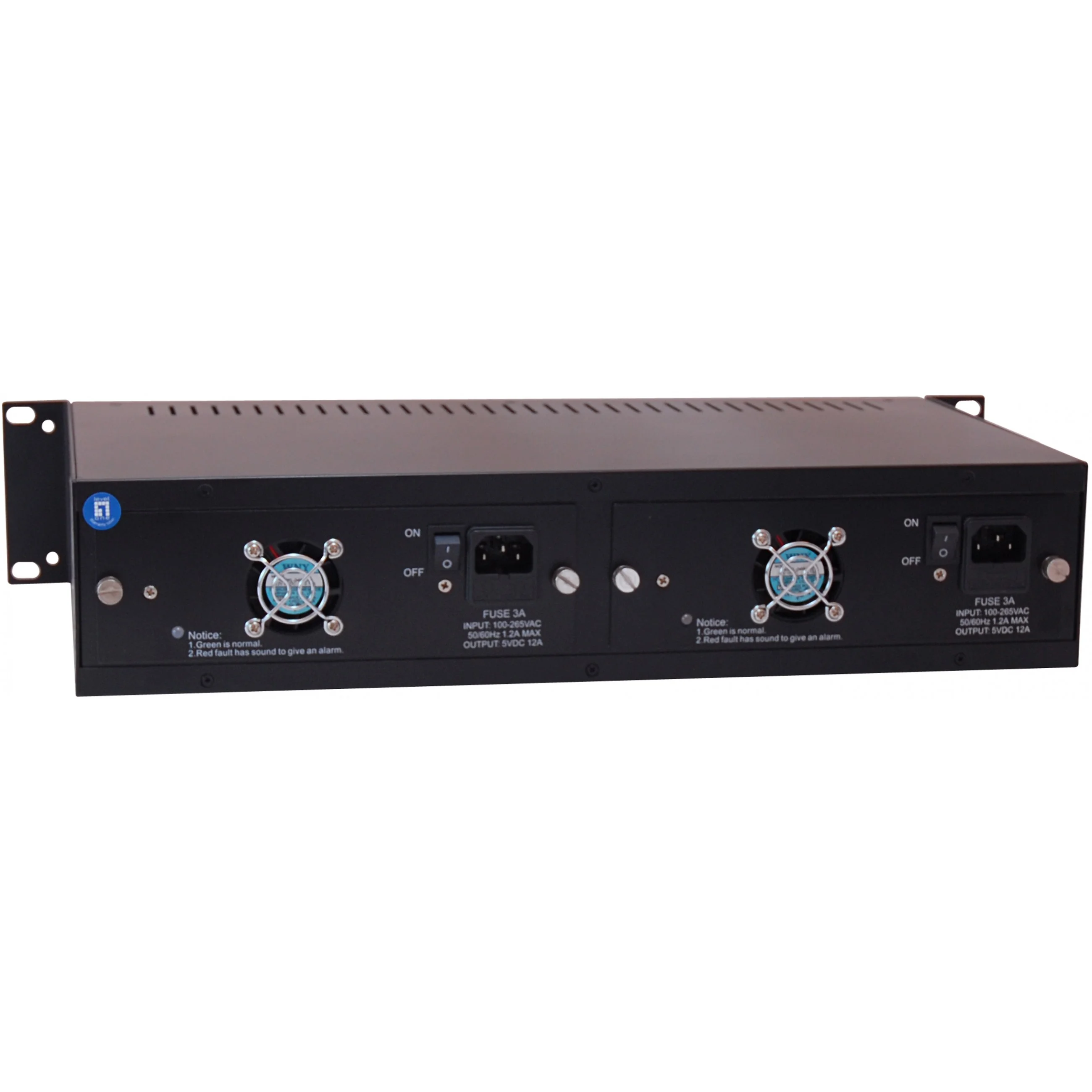 Level One Gehaeuse CVH 2000 fuer 14 Medien Konverter 19Zoll Medienkonverter