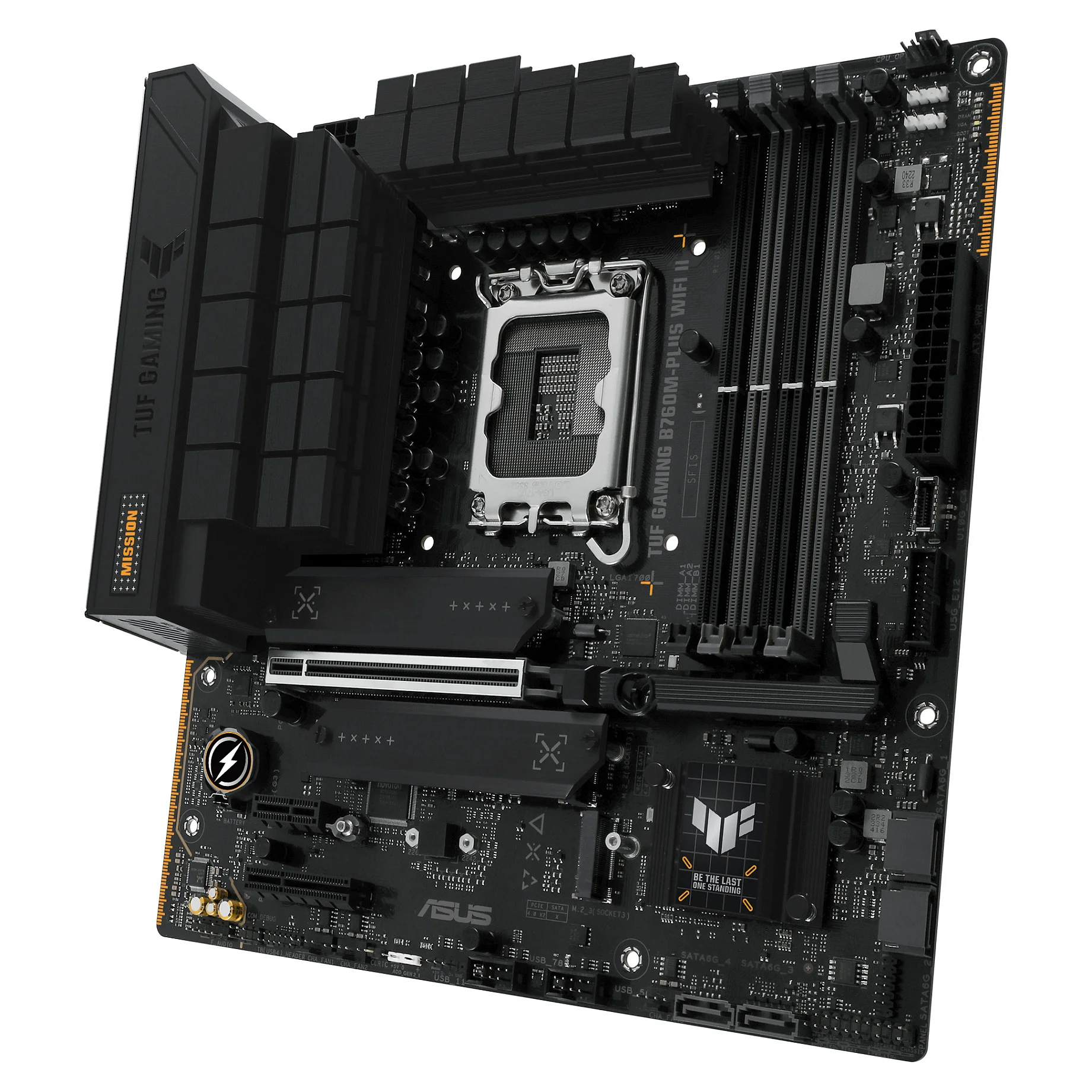 ASUS TUF GAMING B760M PLUS WIFI II Intel B760 LGA 1700 micro ATX PC-Komponenten