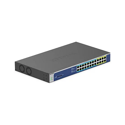 NETGEAR GS524UP Unmanaged Gigabit Ethernet  10 100 1000  Power over Ethernet  PoE  Grau Switches