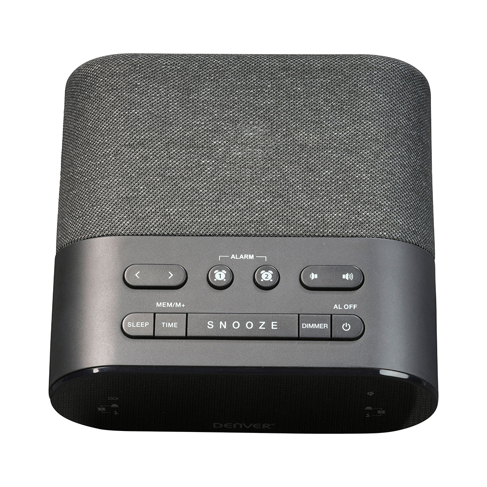 Denver Uhrenradio CRQ 107 mit QI Charging Video & Audio