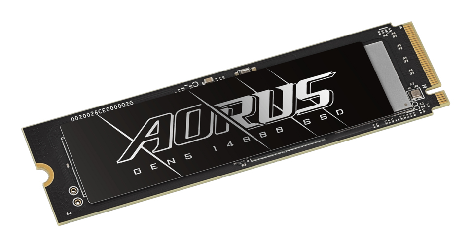 Gigabyte M 2 2TB AORUS GEN5 14000 M 2 PCI E NVMe Speichermedien