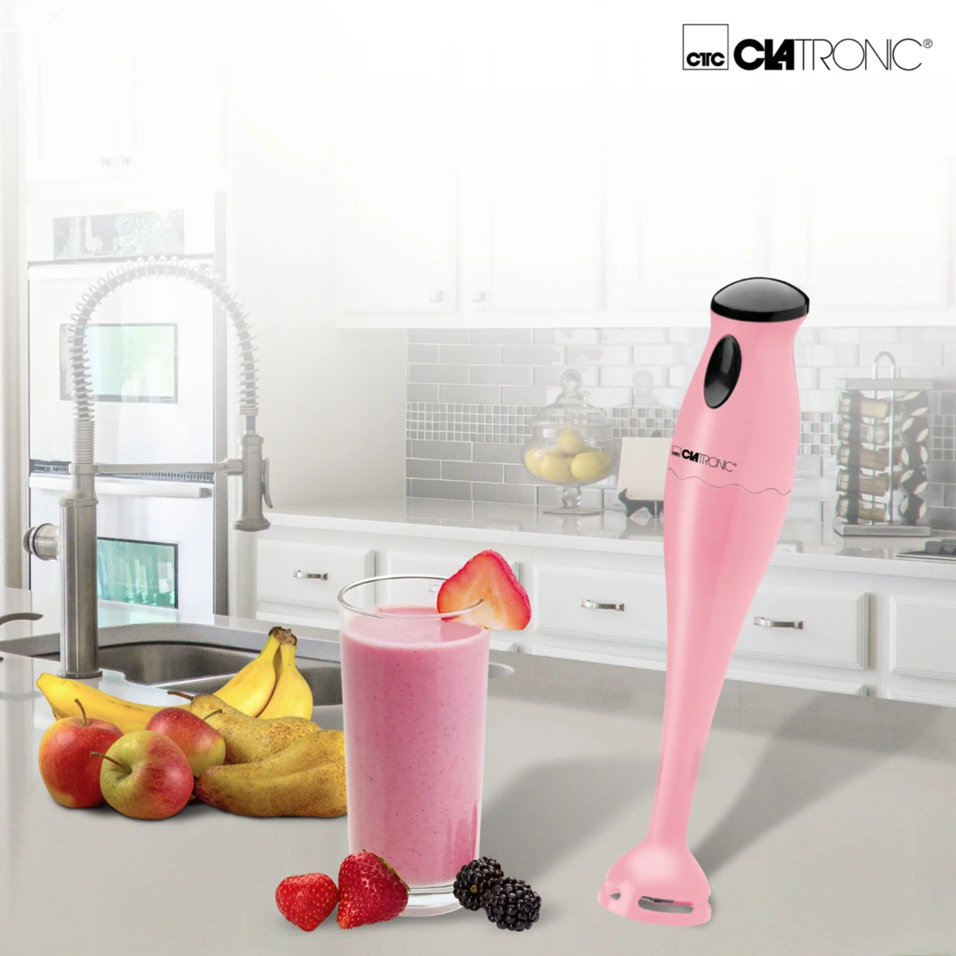 Clatronic SM 3577 pink Mixer & Zerkleinerer
