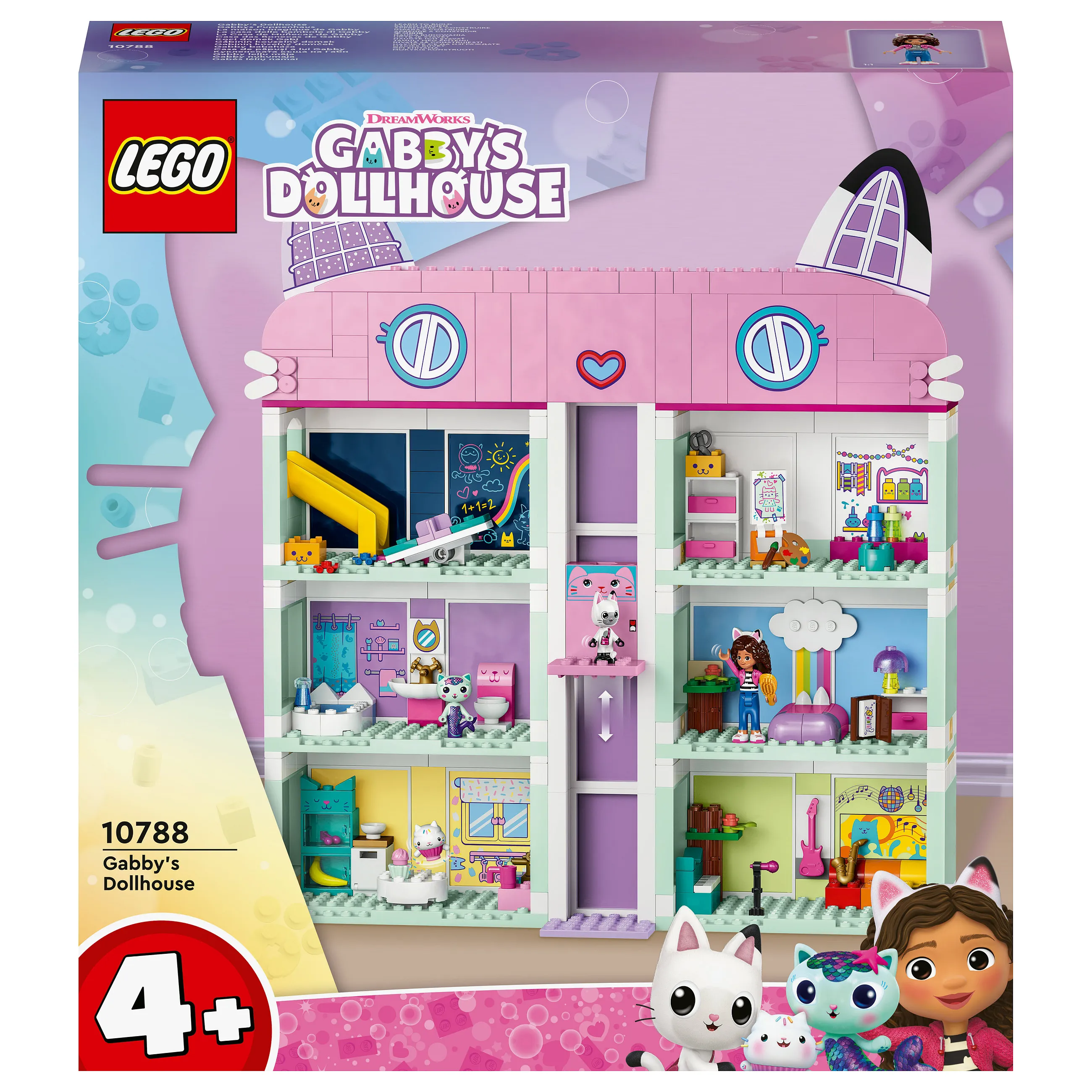 LEGO Gabbys Dollhouse 10788 Gabbys Puppenhaus