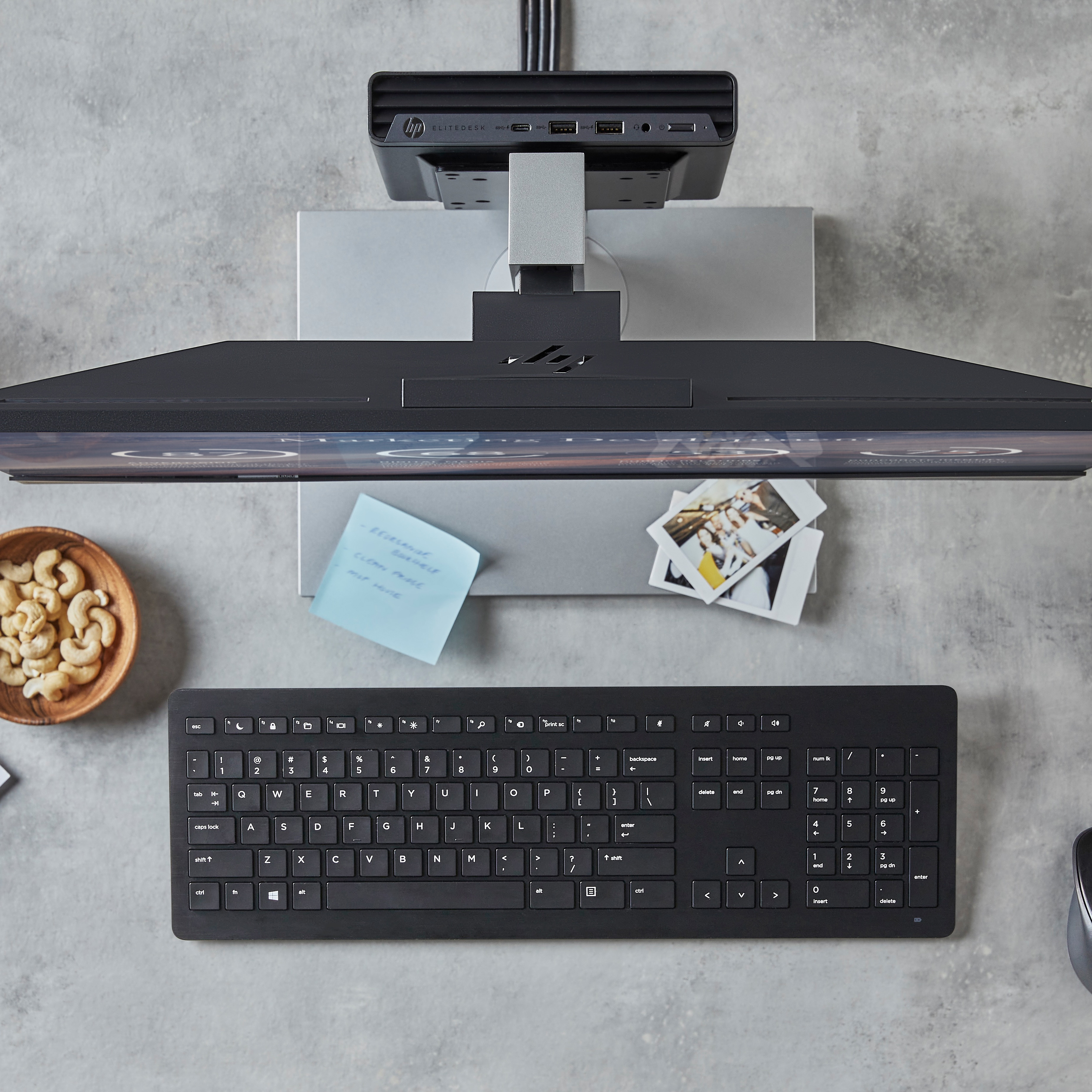 HP Elite Mini 800 G9 Intel  Core  i5 i5 14500 16 GB DDR5 SDRAM 512 GB SSD Windows 11 Pro Mini PC Mini PC Schwarz PC-Zubehoer