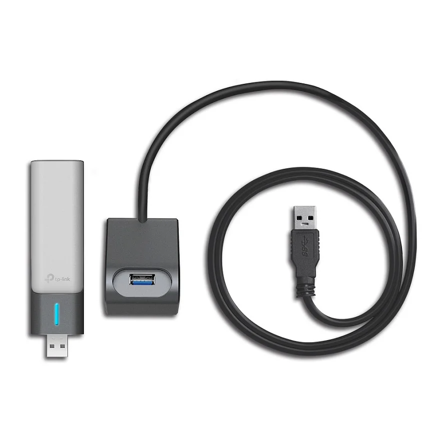 TP Link Archer TX50UH WLAN 3000 Mbit s Dual Band USB Adapter   2 4 5 GHz   Schwarz Netzwerk-Adapter / Netzwerk-Karten